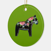 Dala Horse Weihnachtsschmuck (Links)