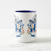 Dala Horse - Zuhause Sweet Zuhause Tasse (Zentrum)