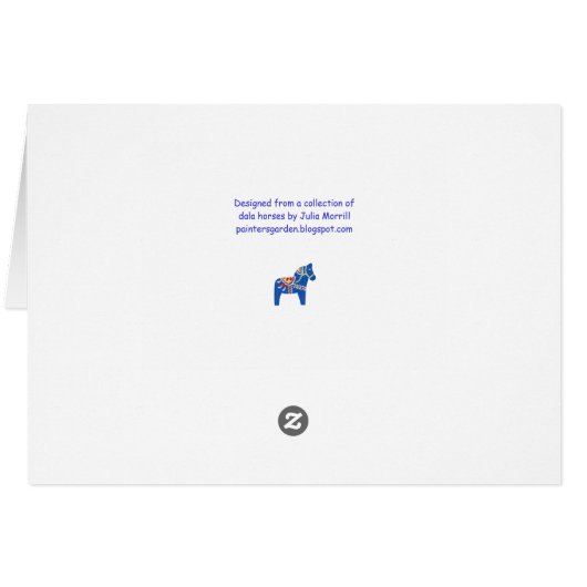 Dala Horses (Rückseite Horizontal)