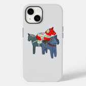 Dala Horses Case-Mate iPhone Hülle (Rückseite)