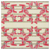Dala Horses Fabric Stoff (Muster)