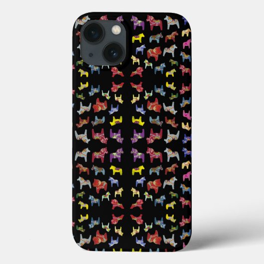 Dala Horses Phone Case (Rückseite)