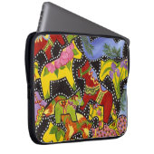 Dala Horses Rickshaw Laptop Sleeve (Vorne Rechts)