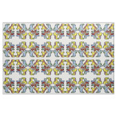 Dala Horses Stoff (Fat Quarter (45,7 x 55,9 cm))