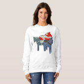 Dala Horses Sweatshirt (Vorne ganz)
