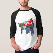 Dala Horses T-Shirt (Vorderseite)