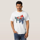 Dala Horses T-Shirt (Vorne ganz)