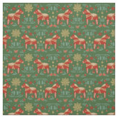 Dala Horst WeihnachtsFolk Stoff (Muster)