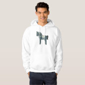 Dala Pferd Hoodie (Vorne ganz)