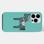 Dala Pferd iPhone Hülle (Rückseite (Horizontal))