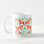 Dala Pferd Kaffeetasse (Links)
