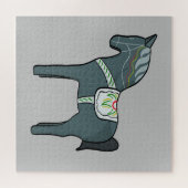 Dala Pferd Puzzle (Horizontal)