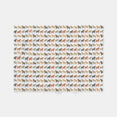 Dala Pferd Schwedisches Volksmuster Fleecedecke (Vorderseite (Horizontal))