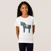 Dala Pferd T-Shirt (Vorne ganz)