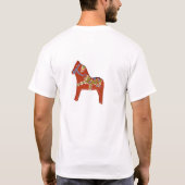 Dala Pferd T - Shirt (Rückseite)