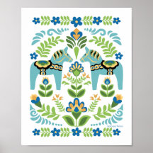 Dala Pferde Aquamarin