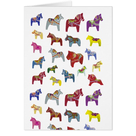 Dala Pferde innen leer (Vorne)