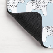 dala Pferde Mousepad (Ecke)