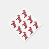 Dala Pferde Papierservietten (Ecke)