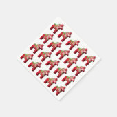 Dala Pferde Papierservietten (Ecke)
