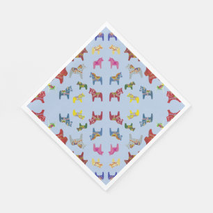 dala Pferde Serviette