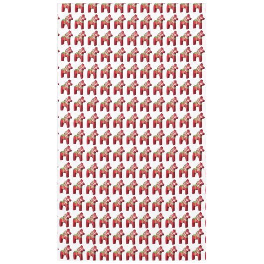 Dala Pferde Tischdecke (Vorderseite)