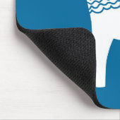 Dala Pferdeblau Mousepad (Ecke)