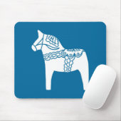 Dala Pferdeblau Mousepad (Mit Mouse)