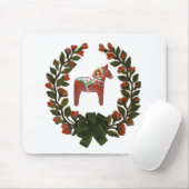 Dala PferdeKranz Mousepad (Mit Mouse)