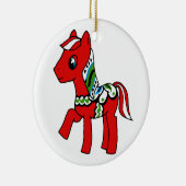 Dala Pferdepony Keramikornament (Rechts)