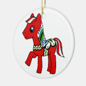 Dala Pferdepony Keramikornament (Links)