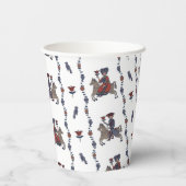 Dala W - Papierkästen Größe 236 ml Papiercup Pappbecher (Rückseite)