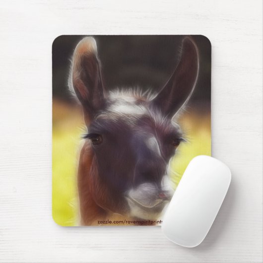 Dalai an der LLAMA Fun Animal Mousepad (Mit Mouse)