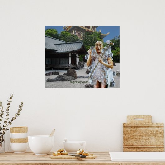 Dalai Gaga Poster (Küche)