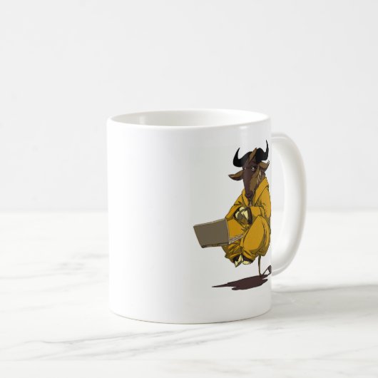 Dalai Gnu Kaffeetasse (VorderseiteRechts)
