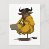 Dalai Gnu Postkarte (Vorderseite)