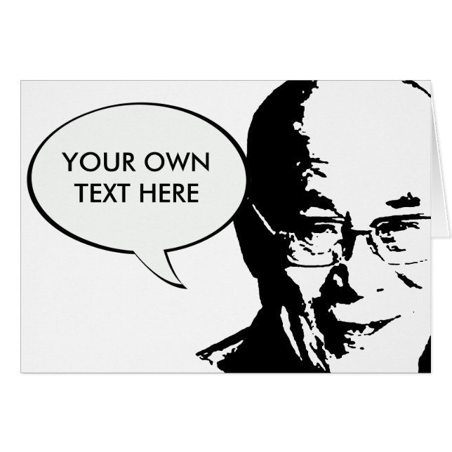 Dalai Lama (Vorderseite (Horizontal))
