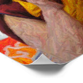 Dalai Lama Buddha Buddhismus Meditation Poster (Ecke)