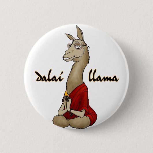 Dalai Lama Button (Vorderseite)