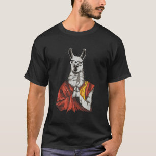 Dalai Lama Dali Llama Shirt Niedlich Meditation Fu