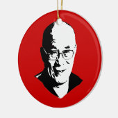 Dalai Lama Keramikornament (Links)
