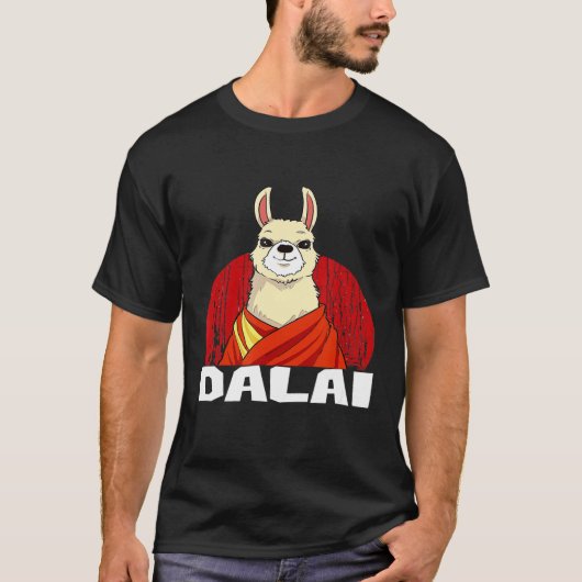 Dalai Lama Llama T-Shirt (Vorderseite)