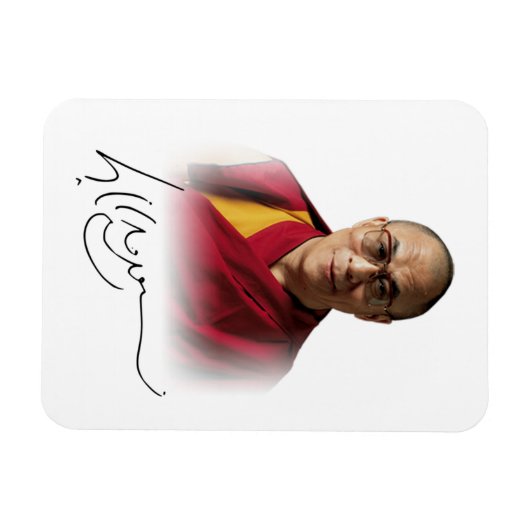 Dalai Lama Magnet (Horizontal)