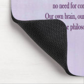 Dalai Lama Mousepad (Ecke)