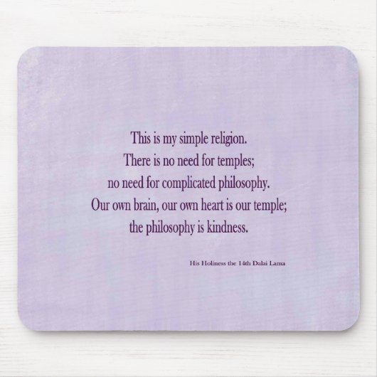 Dalai Lama Mousepad (Vorne)