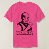 Dalai Lama Peace Sign T-Shirt (Design vorne)