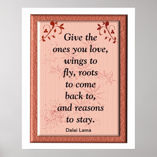 Dalai Lama Poster (Vorne)