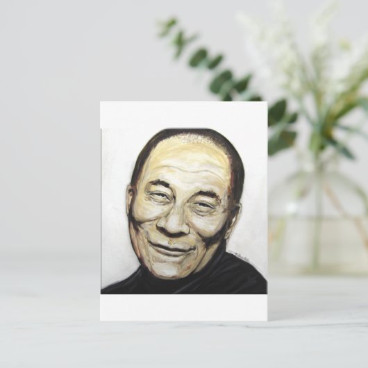 Dalai Lama Postkarte (Stehend Vorderseite)