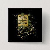 Dalai Lama-Religions-Zitat Button (Vorderseite)