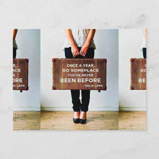 Dalai Lama Travel Postcard Postkarte (Vorderseite)